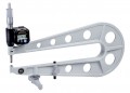 Mitutoyo 389-714 Series 389 Sheet Metal Digital Micrometer, 13&amp;quot; Throat-