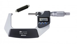Mitutoyo 395-273-32 Series 395 Digimatic Spherical Face Micrometer, 50 to 75 mm-