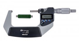 Mitutoyo 395-353-32 Series 395 Spherical Face Digital Micrometer, 2 to 3&amp;quot;-