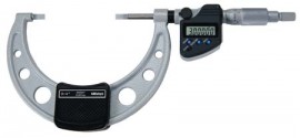 Mitutoyo 422-333-32 Series 422 Non-Rotating Spindle Digital Blade Micrometer, 3 to 4&amp;quot;-
