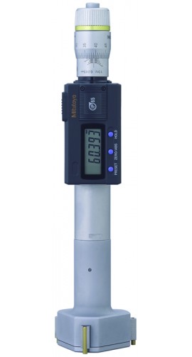Mitutoyo 468-171 Digital 3-Point Internal Micrometer, 62 to 75 mm-