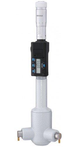 Mitutoyo 468-174 Series 468 Digimatic Holtest 3-Point Internal Micrometer, 100 to 125 mm, Metric-