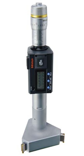 Mitutoyo 468-273 Series 468 Digimatic Holtest 3-Point Internal Micrometer, 3.5 to 4&amp;quot;, SAE/Metric-