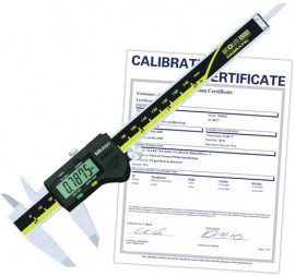 Mitutoyo 500-196-30-NIST AOS Absolute Digimatic Caliper, 0-6" (0-150mm), includes ISO Certificate-