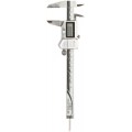 Mitutoyo 500-737-20 ABSOLUTE Coolant Proof IP67 Digimatic Caliper, 0 to 6&amp;quot;, OD &amp; ID Carbide Jaws, SPC Output-