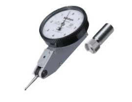 Mitutoyo 513-403-10T Series 513 Horizontal Type Dial Test Indicator, 0 to 0.008&amp;quot;, full set-