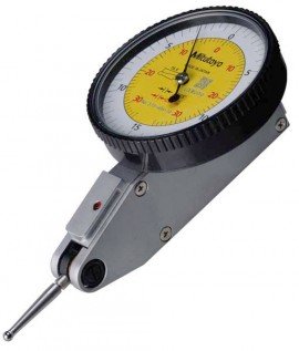 Mitutoyo 513-406-10T Combo Dial Test Indicator, Full Standard Set,  0.03"/0.7mm Range-