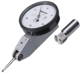 Mitutoyo 513-412-10T Horizontal Dial Test Indicator, Full Standard Set, 0.03" Range-