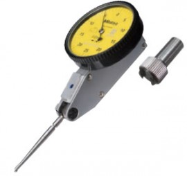 Mitutoyo 513-414-10T Horizontal Dial Test Indicator, Full Standard Set, 0.5mm Range-