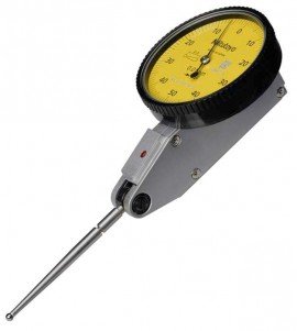 Mitutoyo 513-415-10T Horizontal Dial Test Indicator, Full Standard Set, 1mm Range-