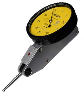Mitutoyo 513-424-10H Horizontal Dial Test Indicator, Standard, 0.5mm Range-