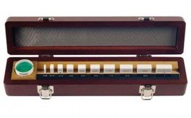 Mitutoyo 516-323-26 Imperial Gauge Block Rectangular Ceramic Set, grade-AS-1-