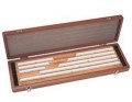 Mitutoyo 516-540-56 Metric Gauge Block Rectangular Steel Set, 8, grade K-