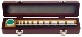 Mitutoyo 516-559-56 Imperial Gauge Block Rectangular Ceramic Set, 10, grade K-