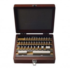 Mitutoyo 516-564-56 Imperial Gauge Block Rectangular Ceramic Set, 8, grade K-