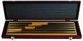 Mitutoyo 516-703-26 Metric Gauge Block Rectangular Steel Set, 8, grade AS-1-