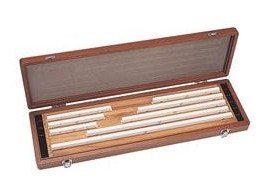 Mitutoyo 516-742-26 Imperial Gauge Block Rectangular Ceramic Set, 8, grade 0-