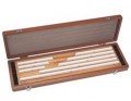 Mitutoyo 516-742-26 Imperial Gauge Block Rectangular Ceramic Set, 8, grade 0-