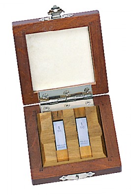 Mitutoyo 516-805-26 Imperial Gauge Block Rectangular Steel Set, 2, grade 0-