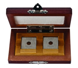 Mitutoyo 516-824-26 Imperial Gauge Block Square Carbide Set, 2, grade 0-