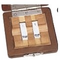 Mitutoyo 516-832-26 Metric Gauge Block Rectangular Ceramic Set, 2, grade-0-