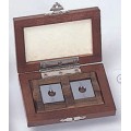 Mitutoyo 516-847-26 Imperial Gauge Block Square Ceramic Set, 2, grade-AS-1-