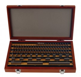 Mitutoyo 516-904-26 Inch Rectangular Steel Gauge Block Set, grade AS-2-