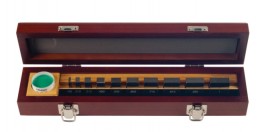 Mitutoyo 516-922-26 Imperial Gauge Block Rectangular Steel Set, 10, grade 0-