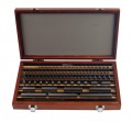 Mitutoyo 516-947-26 Metric Gauge Block Rectangular Steel Set, 87, grade AS-1-