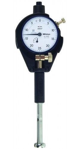 Mitutoyo 526-120-20 Mechanical Dial Bore Gauge for extra-small holes, 0.4 to 0.7&amp;quot;, 0.0005&amp;quot; graduation-