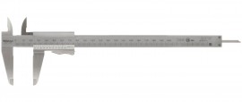 Mitutoyo 531-102 Series 531 Vernier Calipers with Thumb Clamp, 0 to 200 mm, Metric-
