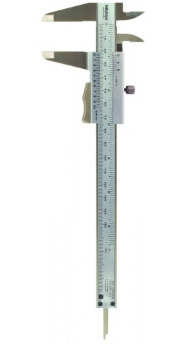 Mitutoyo 531-122 Mechanical Vernier Calliper, 0-6&quot;, 1/128&quot;/0-150mm, 0.05mm-