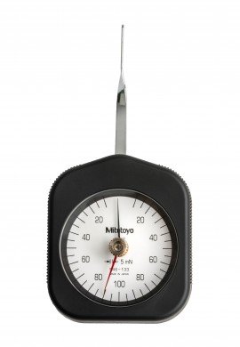 Mitutoyo 546-133 Dial Tension Gauge, 10 to 100 mN-