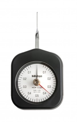 Mitutoyo 546-135 Dial Tension Gauge, 0.06 to 0.5 N-