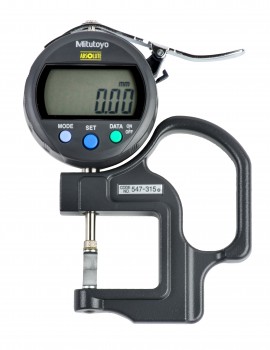 Mitutoyo 547-315A 7 Series Digital Thickness Gauge, 0 to 10 mm-