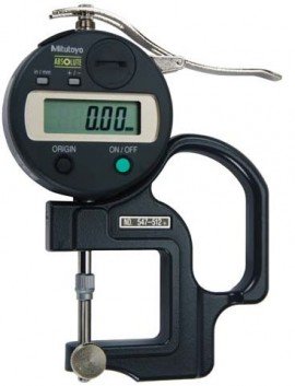 Mitutoyo 547-512A Series 547 Digital Lens Thickness Gauge, 0 to 0.47"-