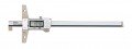 Mitutoyo 571-265-20 Digital ABS Depth Gauge, 0 to 8&quot; / 0 to 200 mm, hook type-