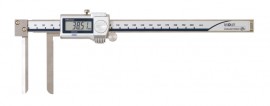 Mitutoyo 573-642-20 Digital ABS Knife-Edge Caliper, 10 to 200 mm, thumb roller-