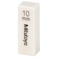 Mitutoyo 613671-551 Metric Rectangular CERA Gauge Block, 10 mm, grade 2-