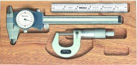 Mitutoyo 64PKA080B Digimatic Tool Kit, 0 to 1" Micrometer-