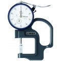 Mitutoyo 7315A Series 547 Blade Anvil Dial Groove Thickness Gauge, 0 to 10 mm-