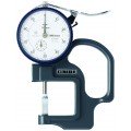 Mitutoyo 7315A Series 547 Blade Anvil Dial Groove Thickness Gauge, 0 to 10 mm-