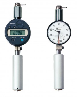 Mitutoyo 811-337-10 Hardmatic HH-300 Series 811 Dial Durometer for rubber and plastics, shore D, compact-