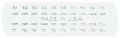 Mitutoyo 950-200 Tap and Drill Gauge, 61 to 80-