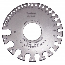 Mitutoyo 950-202 American Standard Wire Gauge, #0 to 36-
