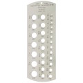 Mitutoyo 950-206 Tap and Drill Fractional Drill Gauge, 0.063 to 0.5"-