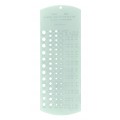 Mitutoyo 950-276 Tap and Drill Gauge, 1 to 60-