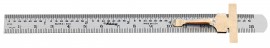 Mitutoyo 950-300 Pocket Steel Rule, 6"-