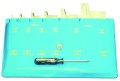 Mitutoyo 985-131 Adjustable Parallel 6-Piece Pin Punch Set, 0.38 to 2.25"-