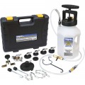 Mityvac NEMV6840 Brake and Clutch Pressure Bleeder, 1.2 gal, 7 adapters-